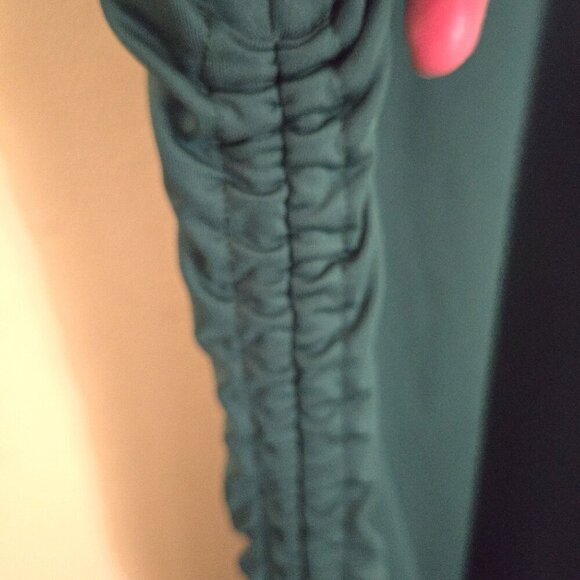 Superdown Cory Ruched Side Dress Green Retail $69 Size S - Picture 6 of 10
